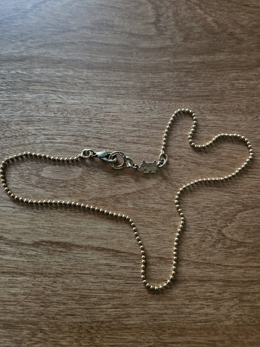 Agatha Paris Scottish Terrier Dog Necklace